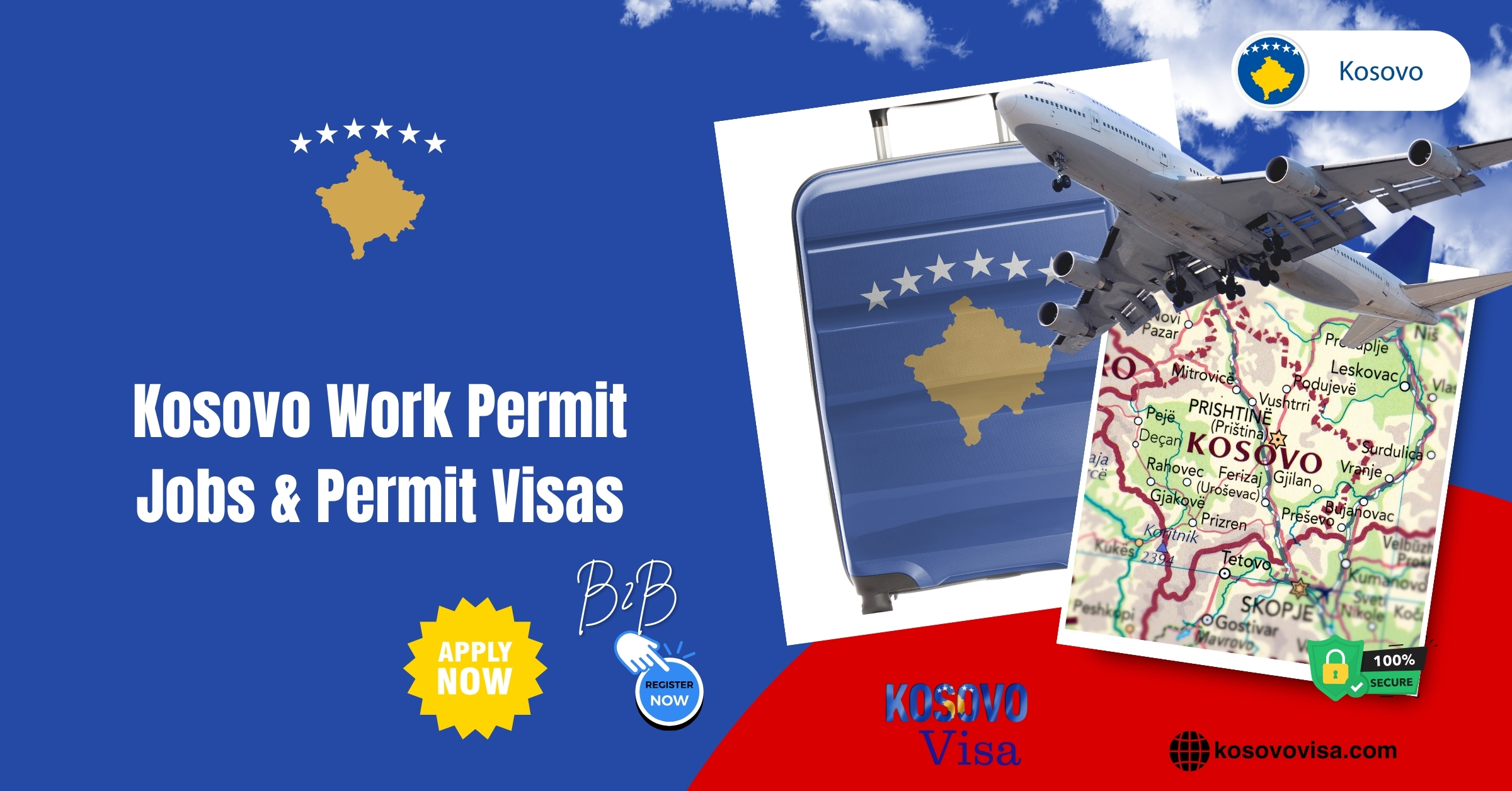 Kosovo Work Permit and Business Resident Visa Requirements for Chadian Citizens